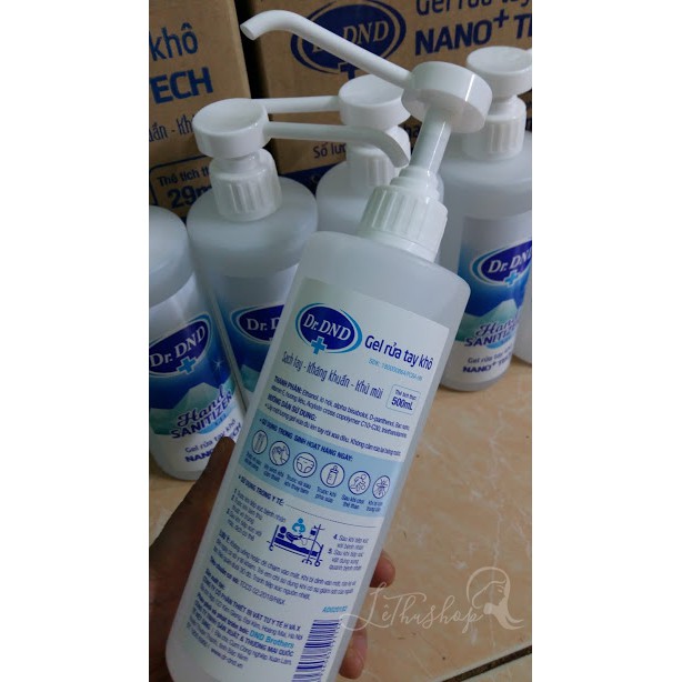 DUNG DỊCH RỬA TAY SÁT KHUẨN TAY NHANH Dr. DND