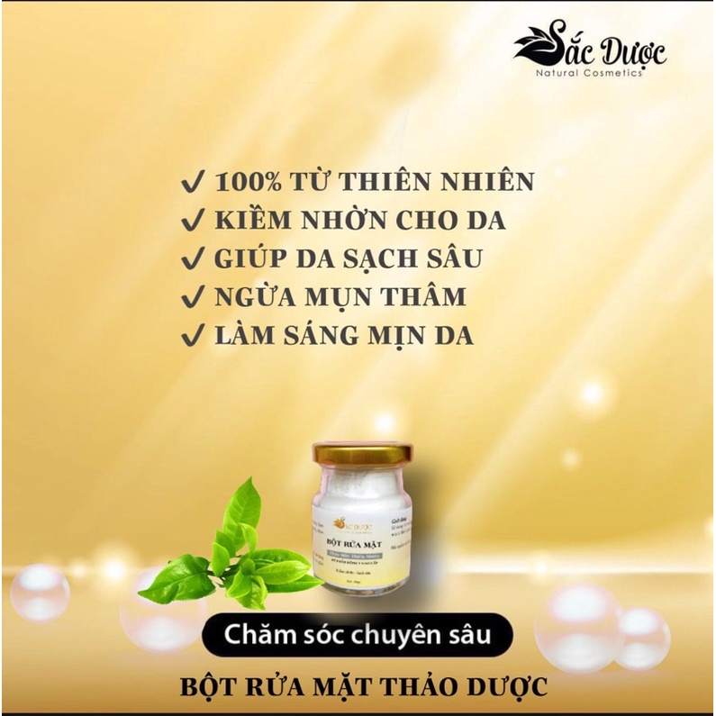 Bột Rửa Mặt Sắc Dược