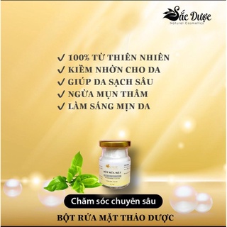 Bột rửa mặt sắc dược