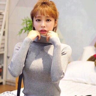 Áo len cổ lọ - ảnh thật bao chất