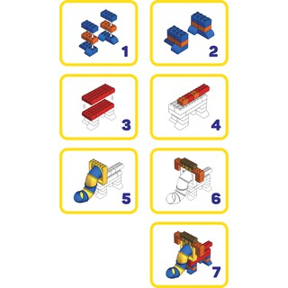 Đồ chơi lắp ráp Tinitoy Junior Block Elephant TubeGame 320