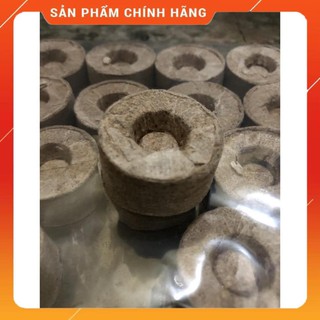 20 Viên nén ươm hạt, ươm kie - viên nén sơ dừa.