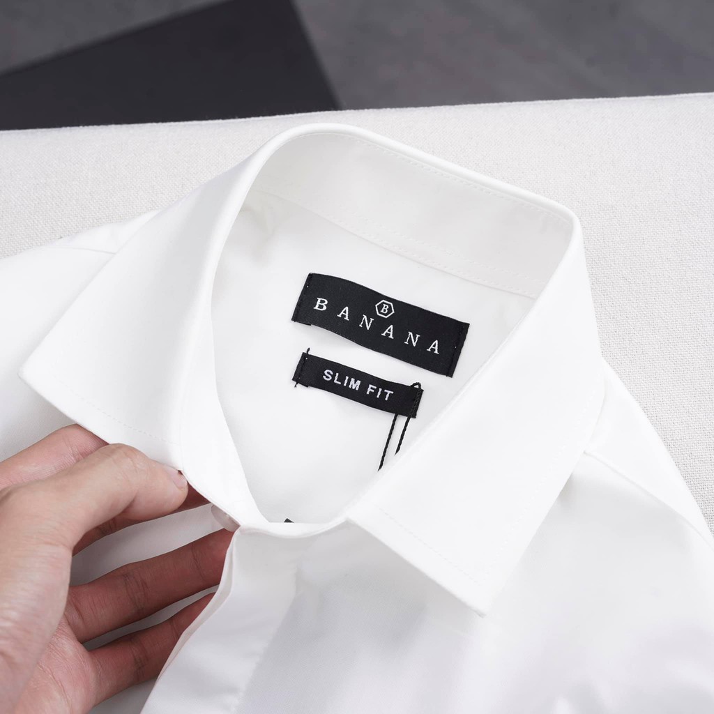 Áo Sơ Mi Nam Dài Tay BANANA HOMME Cổ Đức, Vải Lụa Cao Cấp 2021 | BigBuy360 - bigbuy360.vn