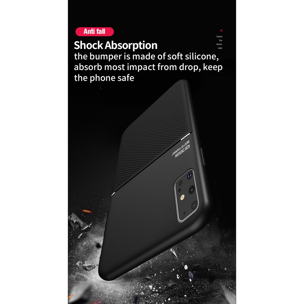 Ốp điện thoại TPU hỗ trợ từ tính chống sốc cho Samsung Galaxy A51 Note 20 Ultra SS Note 20  S20 Plus S20 Ultra
