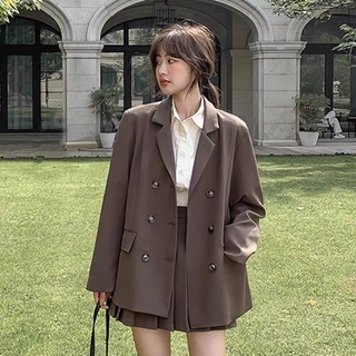 Set áo blazer và chân váy tennis đồng phục Hàn quốc