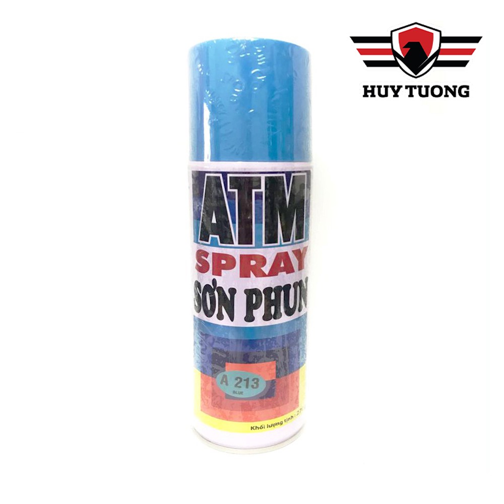 Sơn xịt phun cầm tay 36 màu ATM Spray, sơn xịt xe máy tường nhà không phai - Huy Tưởng