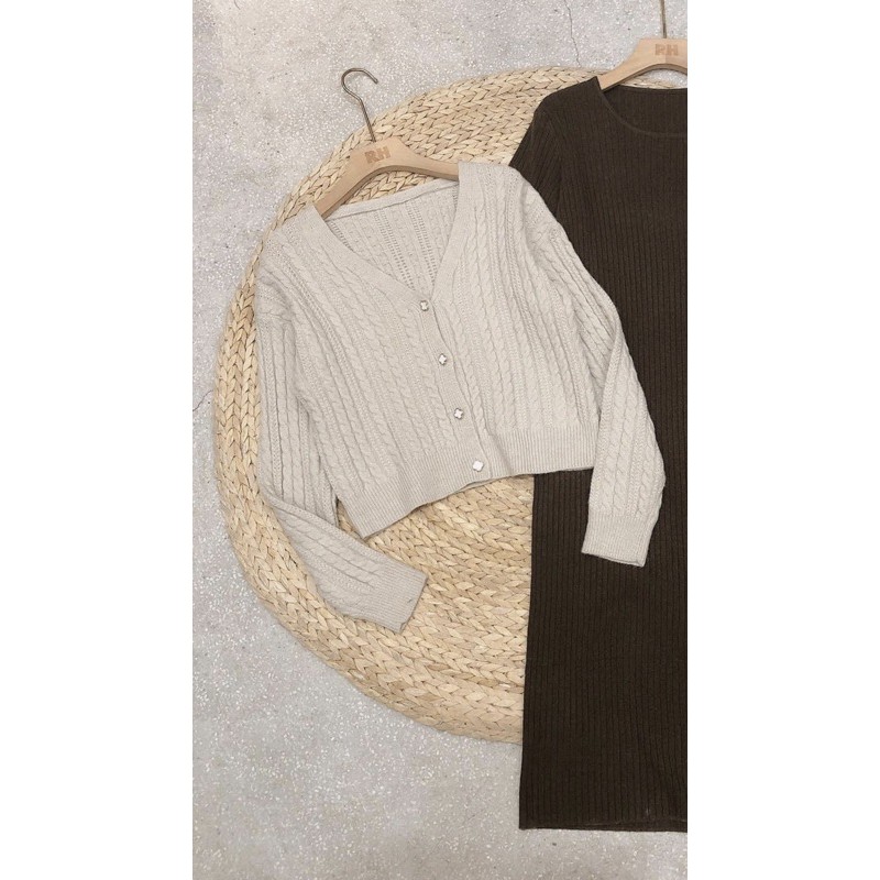 Pass áo cardigan RH Store nguyên tag