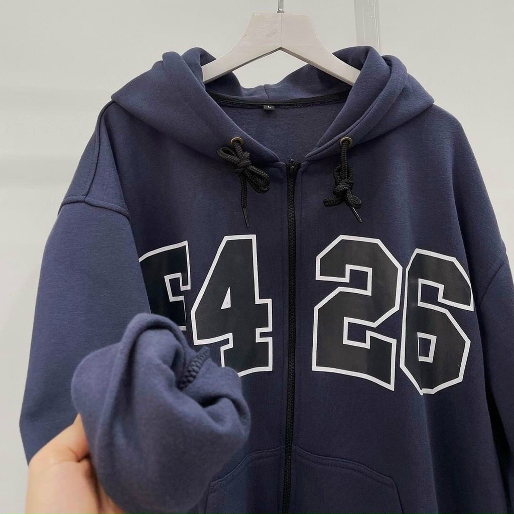 Áo khoác nỉ unisex F4-26_Áo khoác nam nữ tay bồng basic, cá tính, hottrend