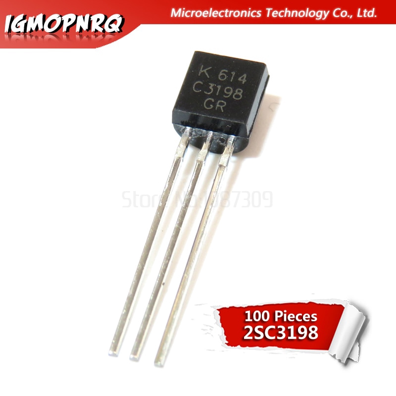 100 CÁI 2SC3198 TO-92 C3198 TO92 2SC3198-GR bóng bán dẫn triode mới Sản phẩm Hot