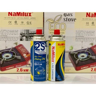Bộ 2 bình gas mini namilux 220g / 250g
