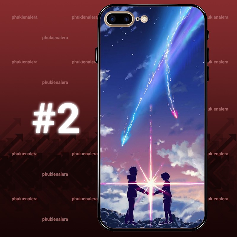 Ốp Iphone lưng hình Your Name siêu đẹp cho iphone 5 5s se 2020 6 plus 6s plus 7 plus 8 plus x max xs max xr 11 pro max