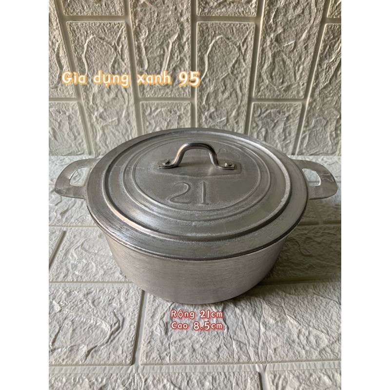 nồi gang miên đúc hàng cao cấp 21cm