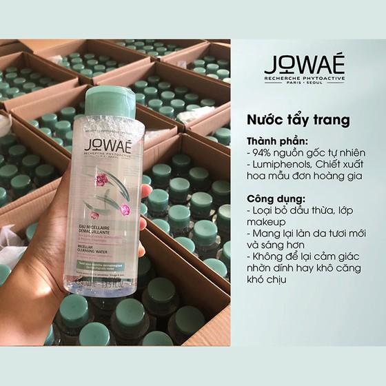 Nước Tẩy Trang Jowae Eau Micellaire Démaquillante 400ML