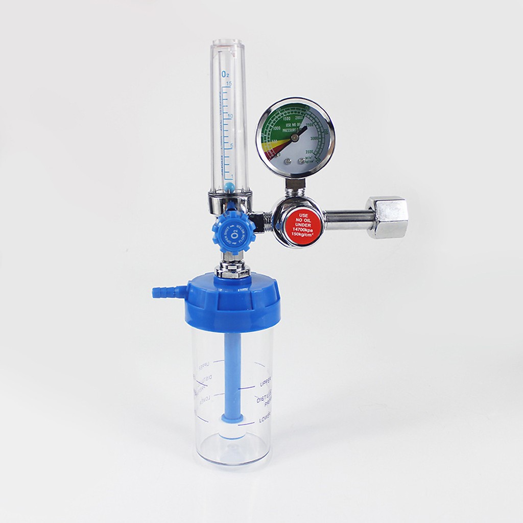 ✅ Đồng Hồ Oxy Y Tế Greetmed / PA Medical (Có Bình Tạo Ẩm) -VT0055 | Y Tế Vạn Thành