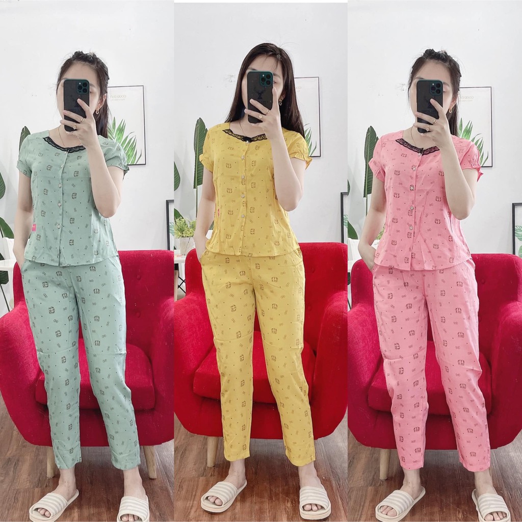 Bộ chất đũi phối ren cổ cực xinh