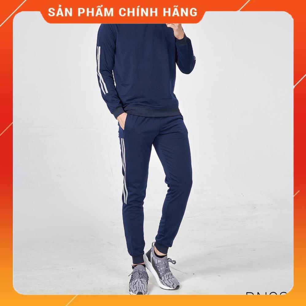 Bộ Quần Áo Thể Thao Nam ROUGH Chất Nỉ Da Cá Dày Dặn, 2 Sọc Phong Cách Trẻ Trung
