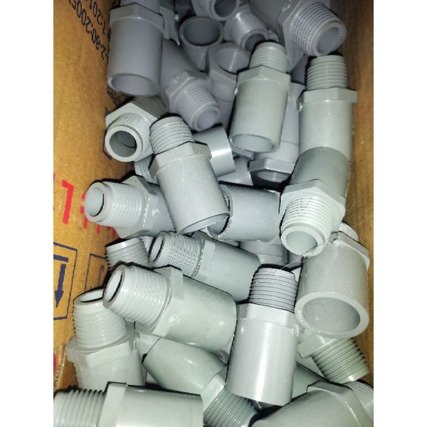 nối răng ngoài ống nhựa uPVC,nối ống nhựa,phụ kiện ống nhựa