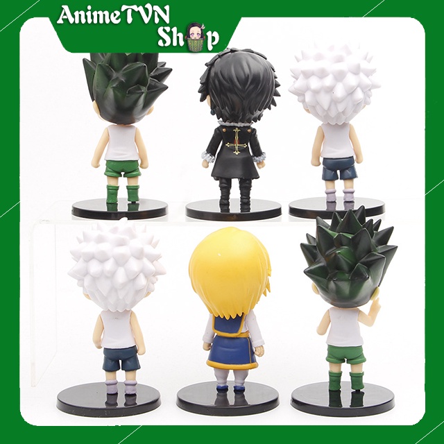 (Có lẻ) Set Combo 6 Mô hình Figure Anime/Manga Hunter Hunter (thợ săn)