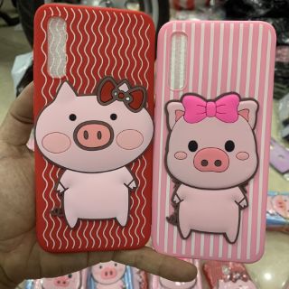 Ốp Samsung A50 dẻo hình heo