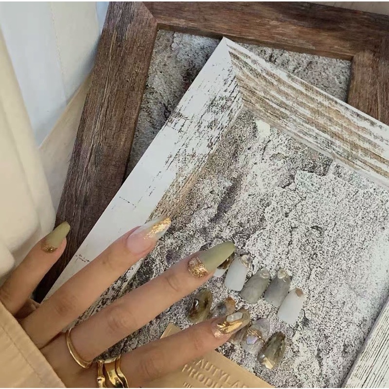 Khung ảnh decor chụp ảnh background nail(khong kèm bìa trong