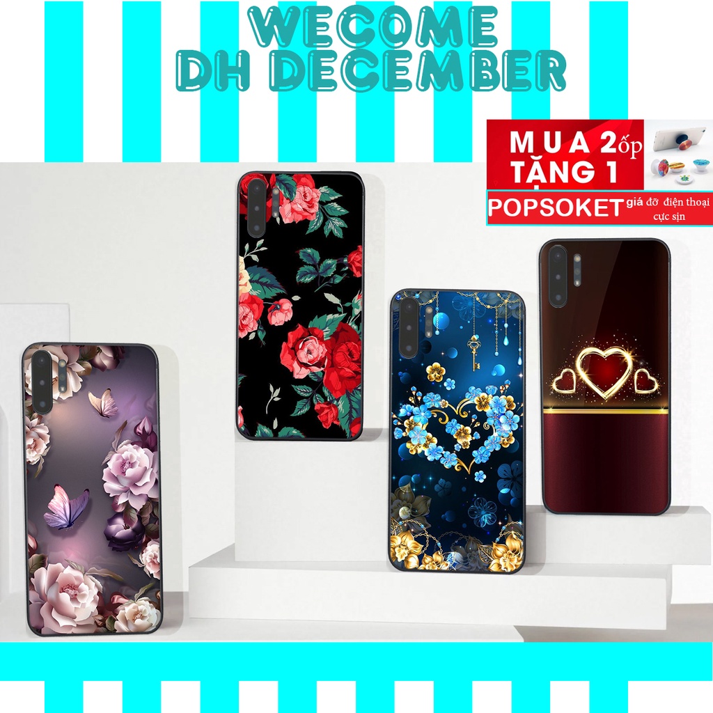 HOT SALE OFF ( 2 ỐP TẶNG 1 POP) Ốp lưng Samsung Galaxy NOTE 10 PLUS in hình hoa tinh tế , mới mẻ DH DECEMBER