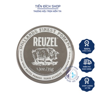  Reuzel Xám - Pomade vuốt tóc Reuzel Extreme Hold Pomade 35g   1.4oz chính hãng REUZEL HÀ LAN Schore 