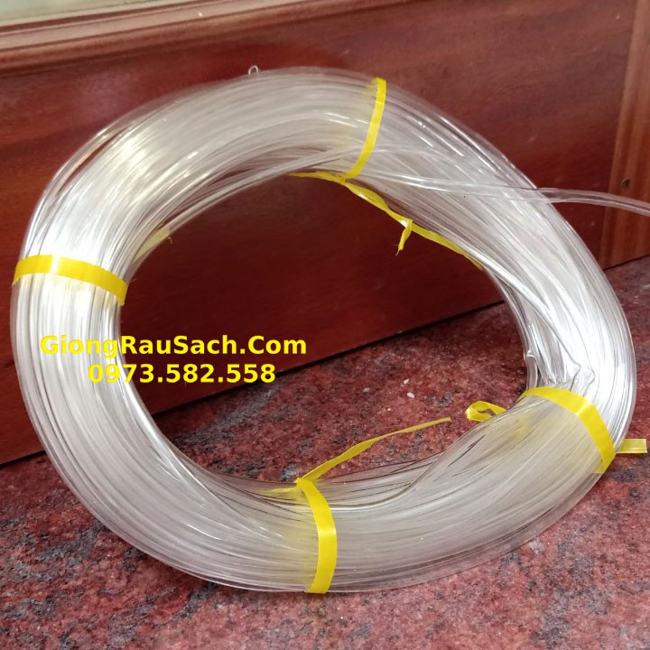 Dây Dẫn Nối Oxy Bể Cá Cảnh - Màu Trắng - 1 cuộn ~ 31 mét