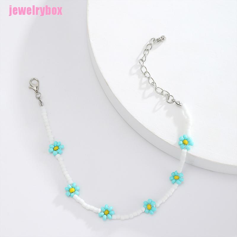 [JX]  Boho Handmade Beaded Beach Anklet Women Beach Adjustable Anklet Bracelet Gifts | BigBuy360 - bigbuy360.vn