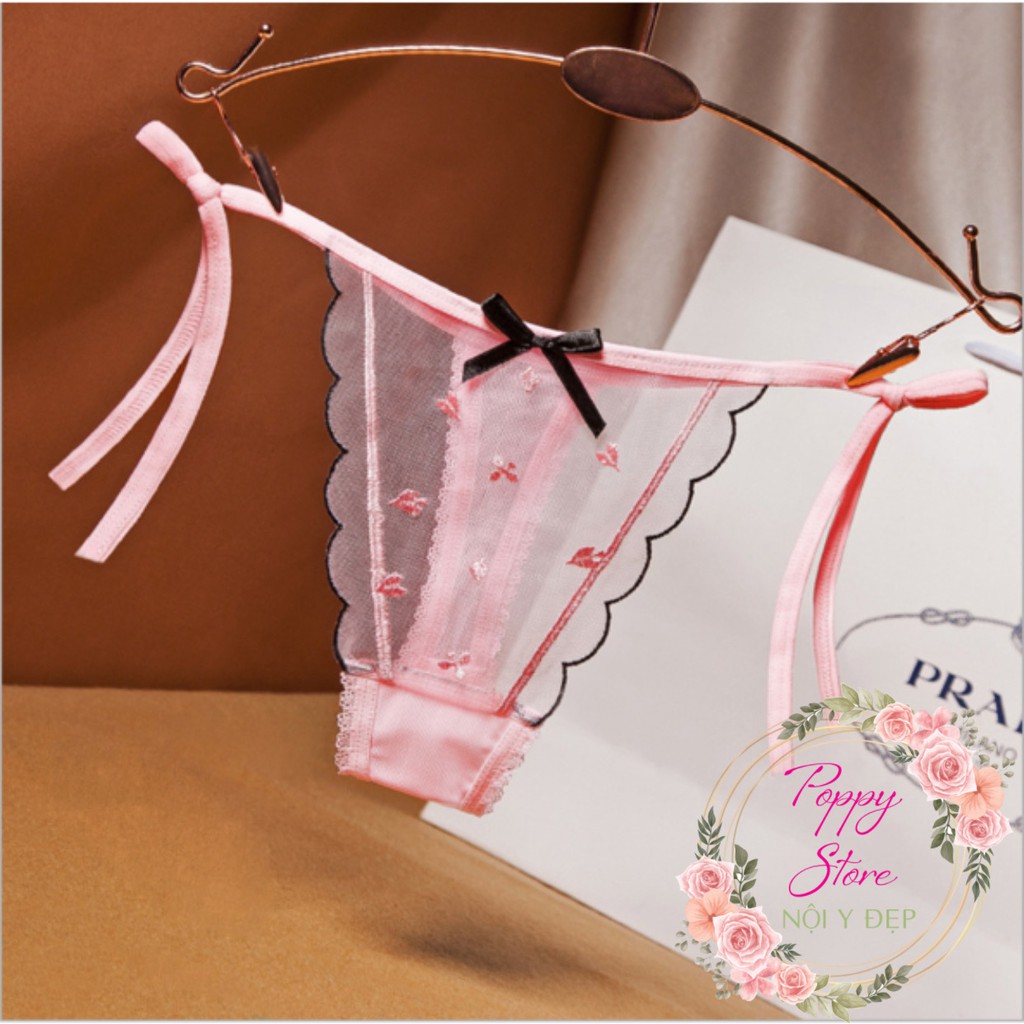 Đồ Lót Sexy - CosPlay Sexy - Nội Y Nữ⚡Mã AT30 / CHE TÊN SẢN PHẨM⚡quần ren buộc dây gợi cảm - vải mềm, thoáng mát | BigBuy360 - bigbuy360.vn
