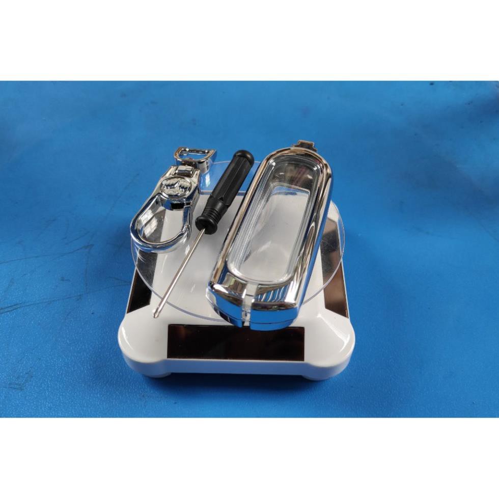 Ốp chìa khóa inox MAZDA 3 - MAZDA 6 - MAZDA CX5 - CX8 mẫu 02