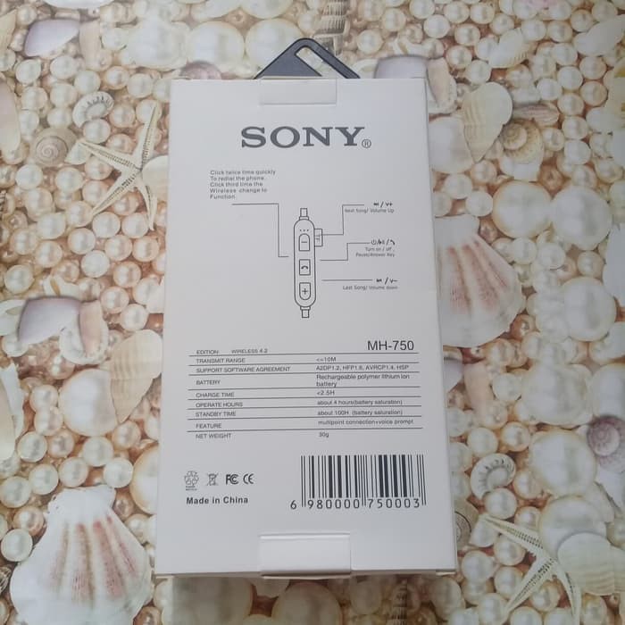 Tai Nghe Bluetooth Thể Thao Sony Mh-750