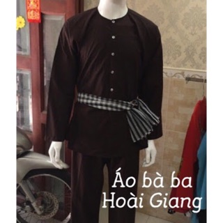 Bà ba nam màu nâu - bà ba truyền thống nam bộ