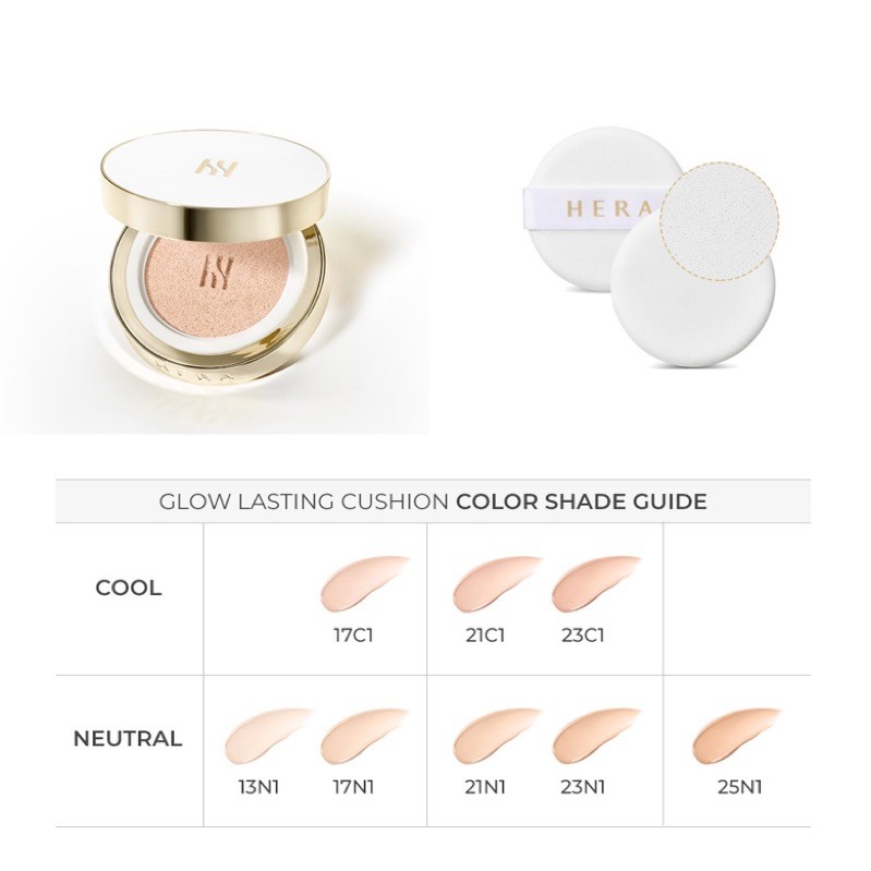 Phấn Nước Cushion Hera Glow Lasting