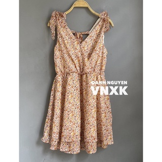 Đầm voan hoa nhí vnxk