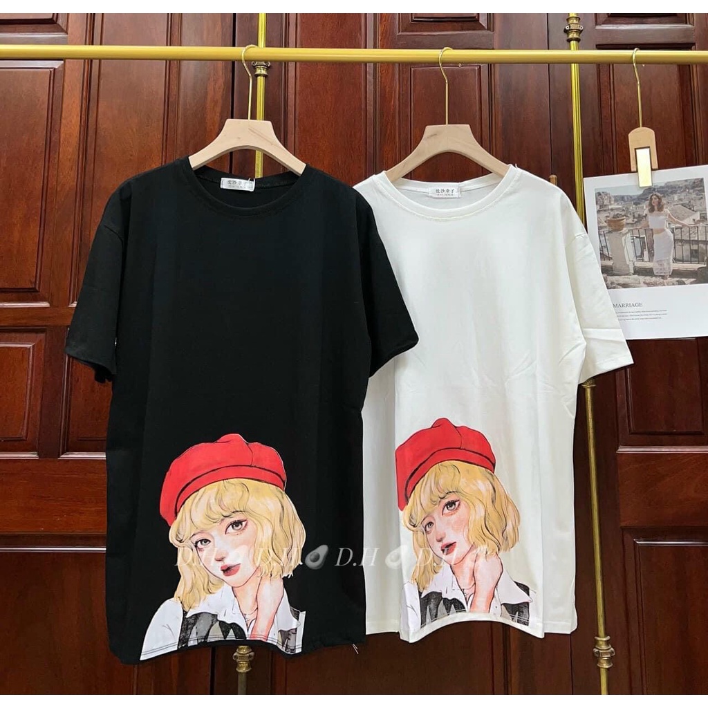Áo thun cổ tròn Nữ