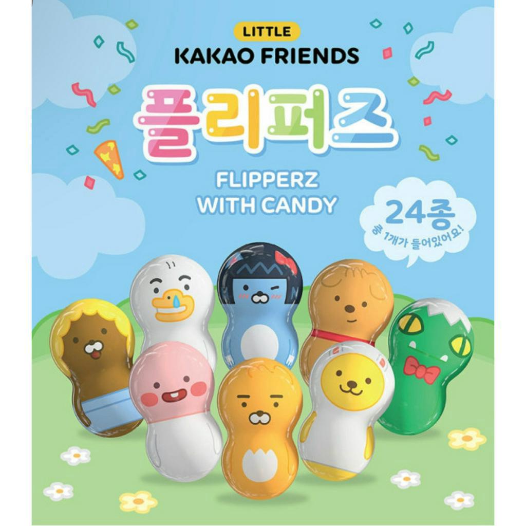 Đồ Chơi Viên Nang Flipperz Roly Poly Kèm 24 Nhân Vật Trong Kakao Friends