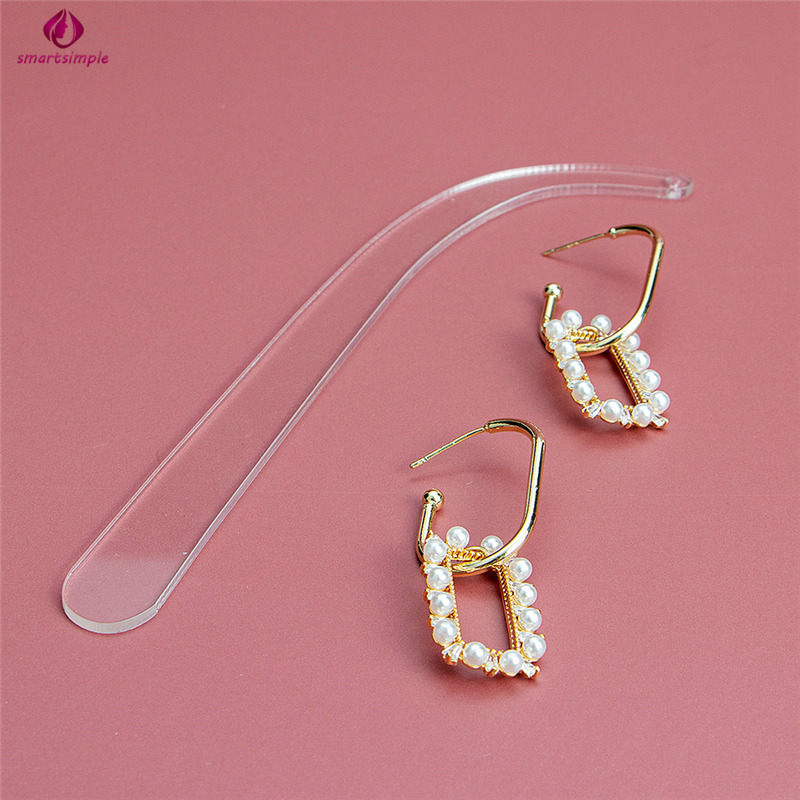 Giá đỡ khuyên tai bằng acrylic trong suốt