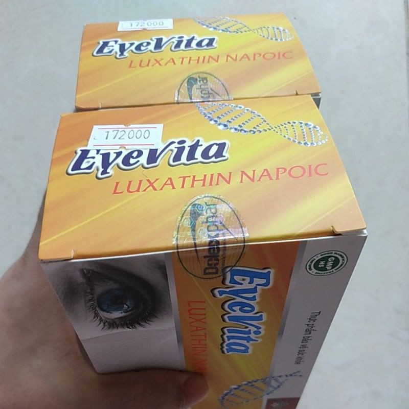EyeVita bổ sung các dưỡng chất cho mắt hộp 50 viên
