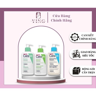 Sữa rửa mặt Cerave Foaming Facial Cleanser 236ml Pháp