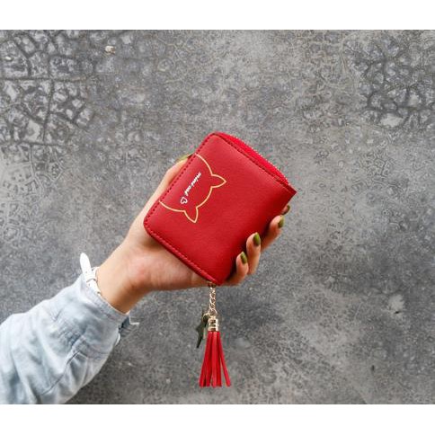 VÍ NỮ CẦM TAY FROM KOREA MÈO MINI CAT 232B SIÊU DỄ THƯƠNG | BigBuy360 - bigbuy360.vn