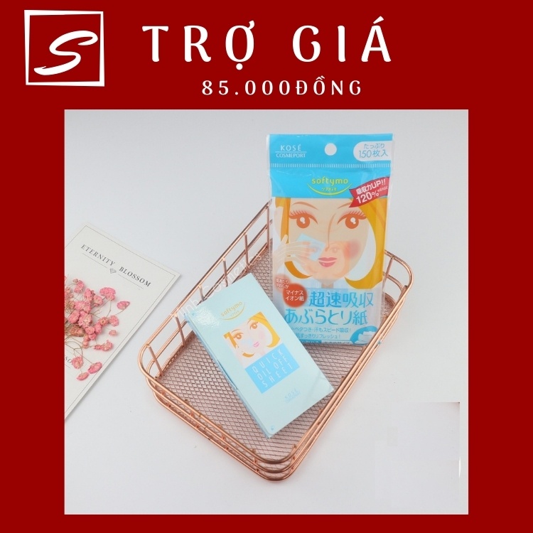 [Auth] 150 miếng GIẤY THẤM DẦU KOSE SOFTYMO NHẬT BẢN. | BigBuy360 - bigbuy360.vn