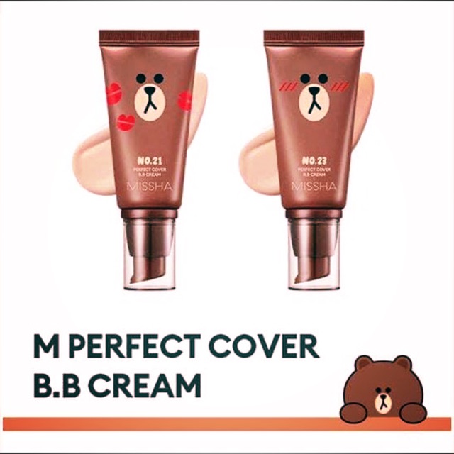 [BILL DUTYFREE Hàn] Kem nền BB Cream Missha Perfect Cover