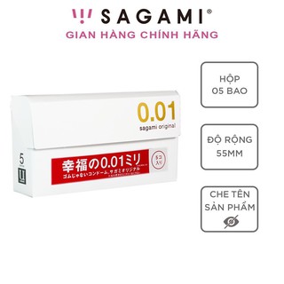 Bao cao su sagami 0.01 chuẩn auth. 001
