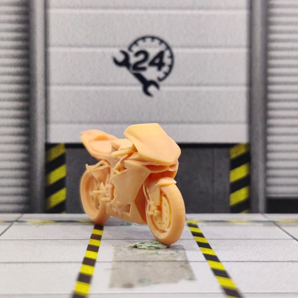 Mô Hình Xe Mô Tô Superge1 / 64 2016 Augustus F4RR T212 Chất Lượng Cao