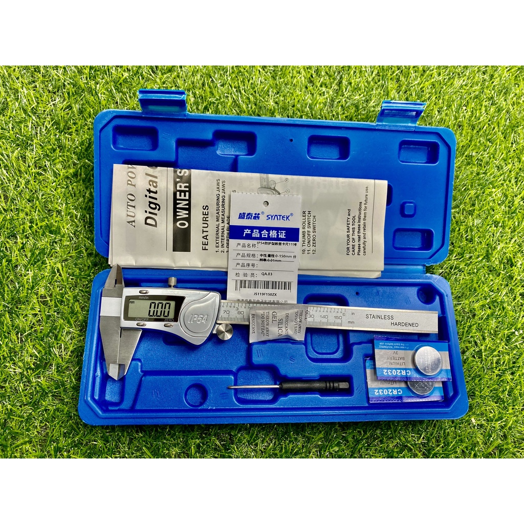 Thước kẹp điện tử Syntek chống dầu chống nước kháng bụi IP54 độ bền cao, đo chính xác