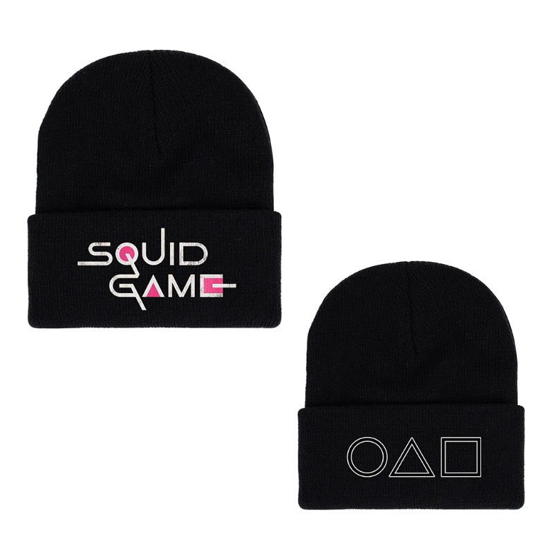 Wmmb Mũ Len Beanie Dệt Kim Đáng Sợ Giữ Ấm Mùa Thu Đông Phong Cách Đường Phố Giáng Sinh Halloween