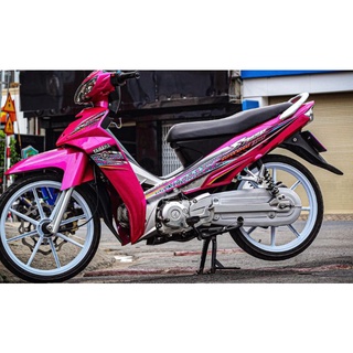 Tem rời sirius 110 dán xe hồng - tem đẹp chuẩn hình - không phai màu