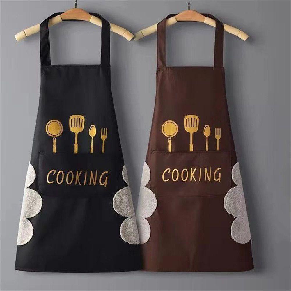 Tạp Dề Nấu Ăn Chống Thấm Nước Tiện Dụng Cho Nam Và Nữ