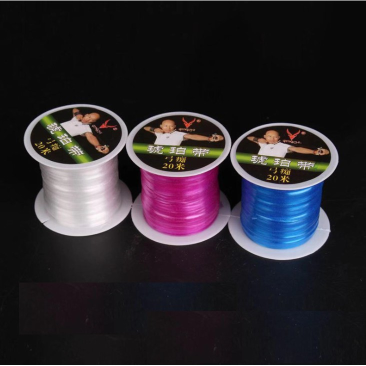 1 cuộn dây buộc sợi dẹt (sợi phở) loại tốt nhất dùng cho ná cao su slingshot