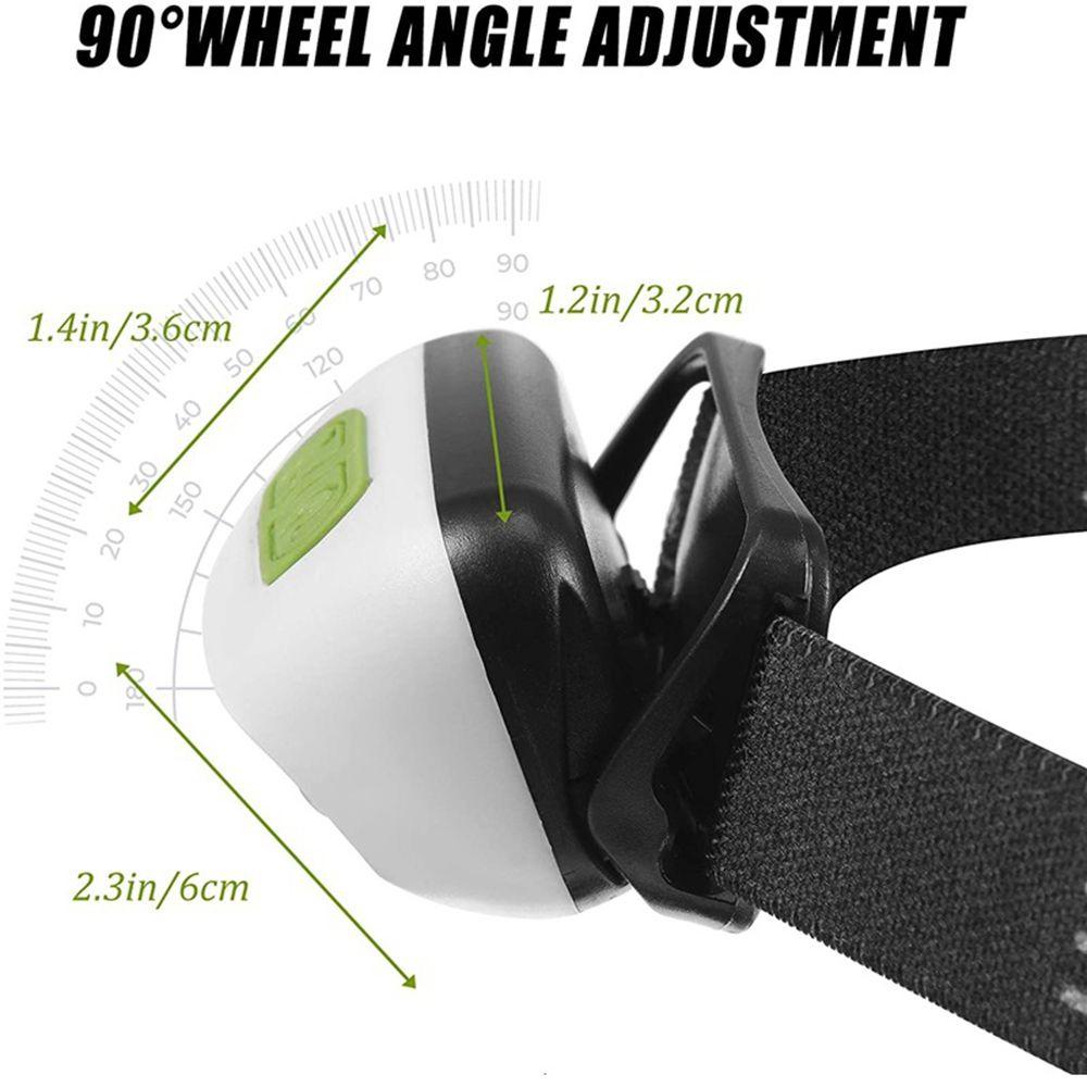 YIYU Đèn LED Đội Đầu Câu Cá Có Cảm Biến Chuyển Động